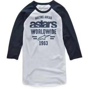 Alpinestars Entice Longsleeve L Weiss Blau