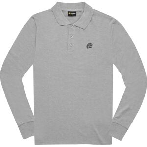 FC-Moto Long Run Polo Langarmshirt S Grau