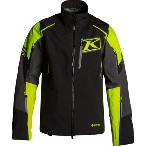 Klim Valdez 2022 Snowmobil Jacke L Schwarz Gelb