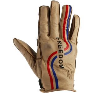 Helstons Freedom Sommer Motorrad Handschuhe XL Beige