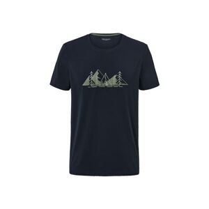 Tchibo - T-Shirt mit Print - Dunkelblau - Gr.: XXL Polyester  XXL