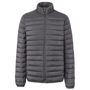 Tchibo - Verstaubare Steppjacke Dunkelgrau - Gr.: M Polyester  M