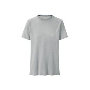 Tchibo - Seamless-Shirt - Hellgrau/Meliert - Gr.: S Polyester  S