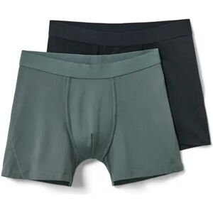 Tchibo - 2 Sport-Slipboxer - Dunkelgrün - Gr.: XXL/8 Polyester 1x XXL/8 male