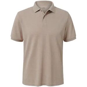 Tchibo - Funktionspoloshirt - Braun/Meliert - Gr.: M Polyester  M