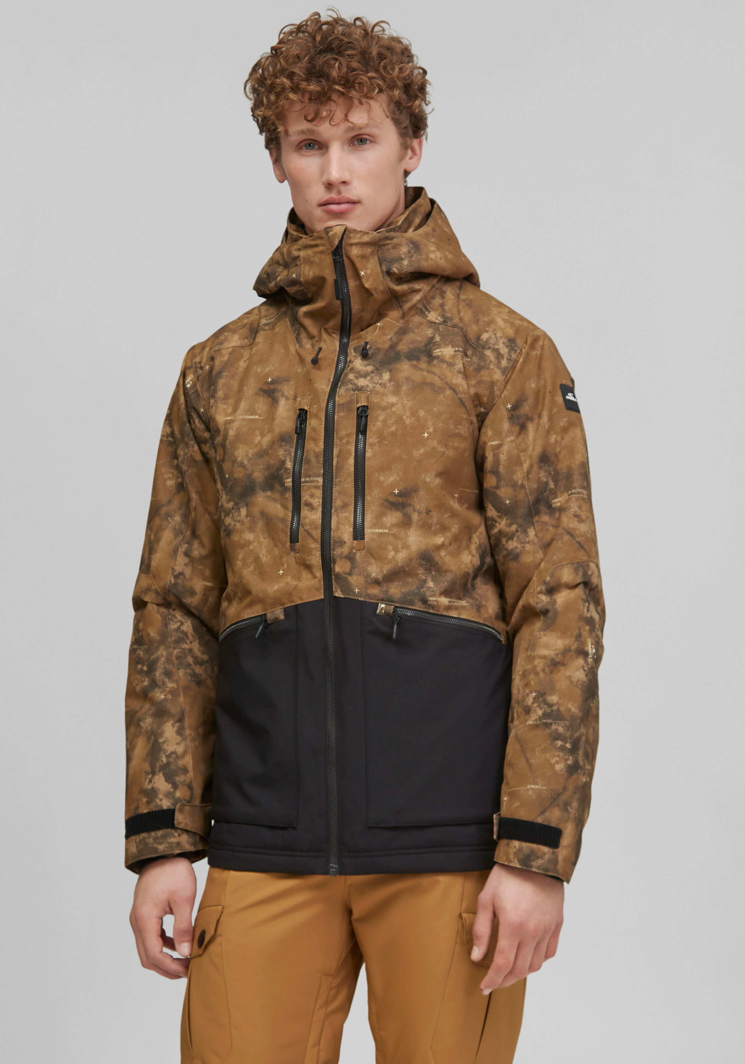 O'Neill Snowboardjacke »TEXTURE JACKET« braun  L (52) M (50) S (48) XL (54) XXL (56)