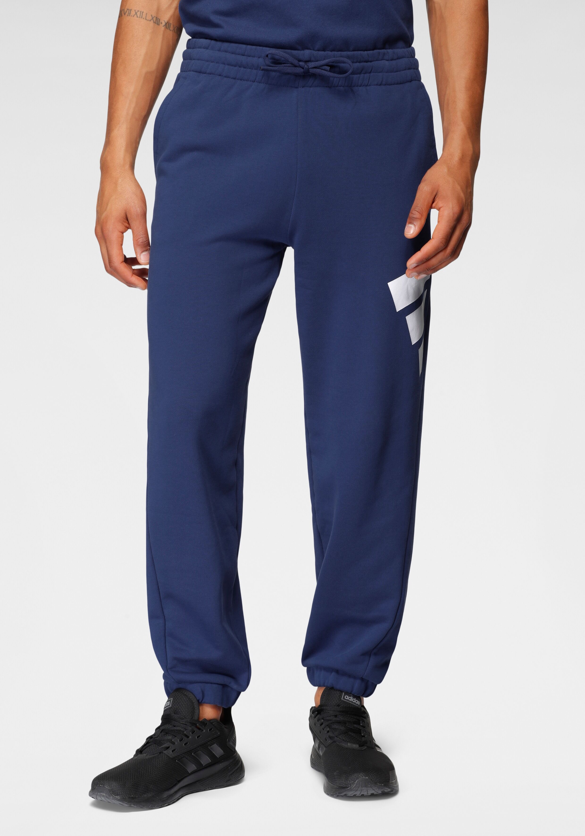 Adidas Performance Jogginghose »Sportswear Future Icons Three Bar Pant« blau  4XL L M S XL XXL XXXL