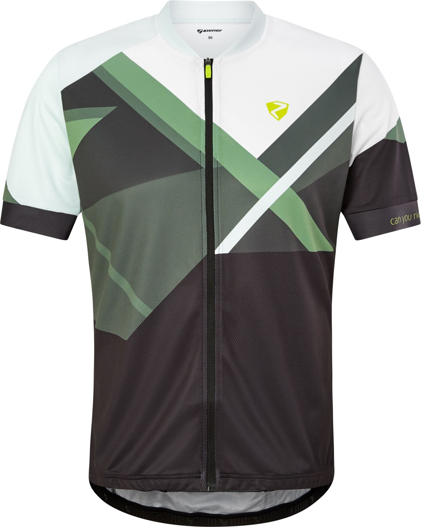 Ziener Radtrikot »NERIF« grün  46 48 50 52 54 56 58