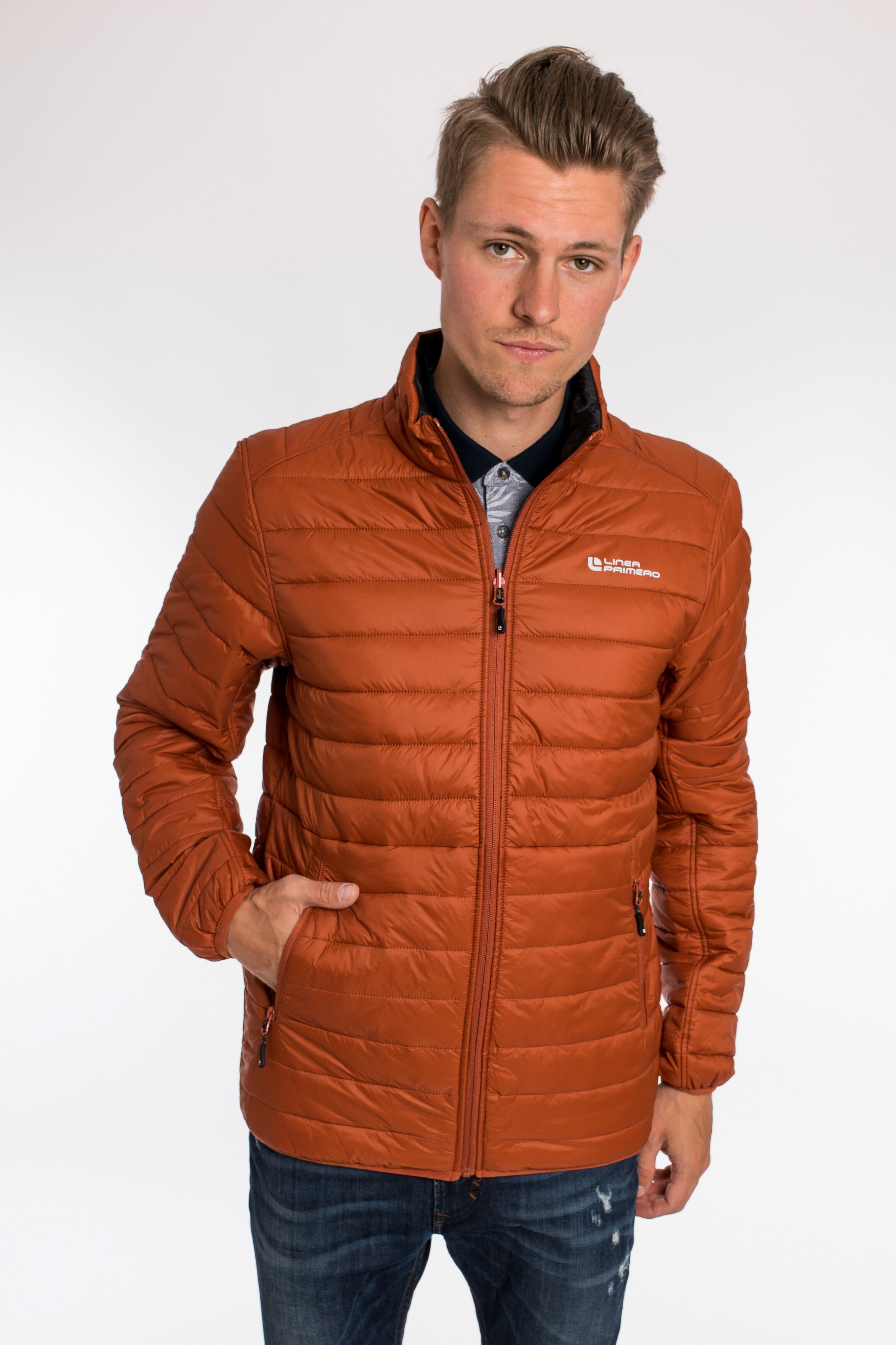 DEPROC Active Wendejacke »GILMOUR REVERSAL MEN«, Wendejacke mit schlichtem... orange Größe L M S XL XXL XXXL