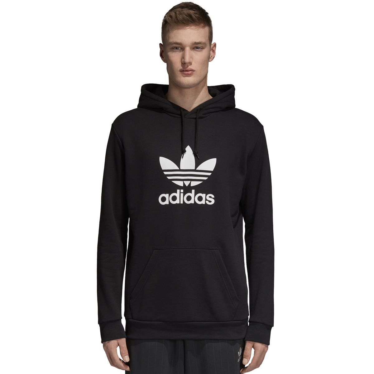 Adidas Kapuzensweatshirt Trefoil SCHWARZ