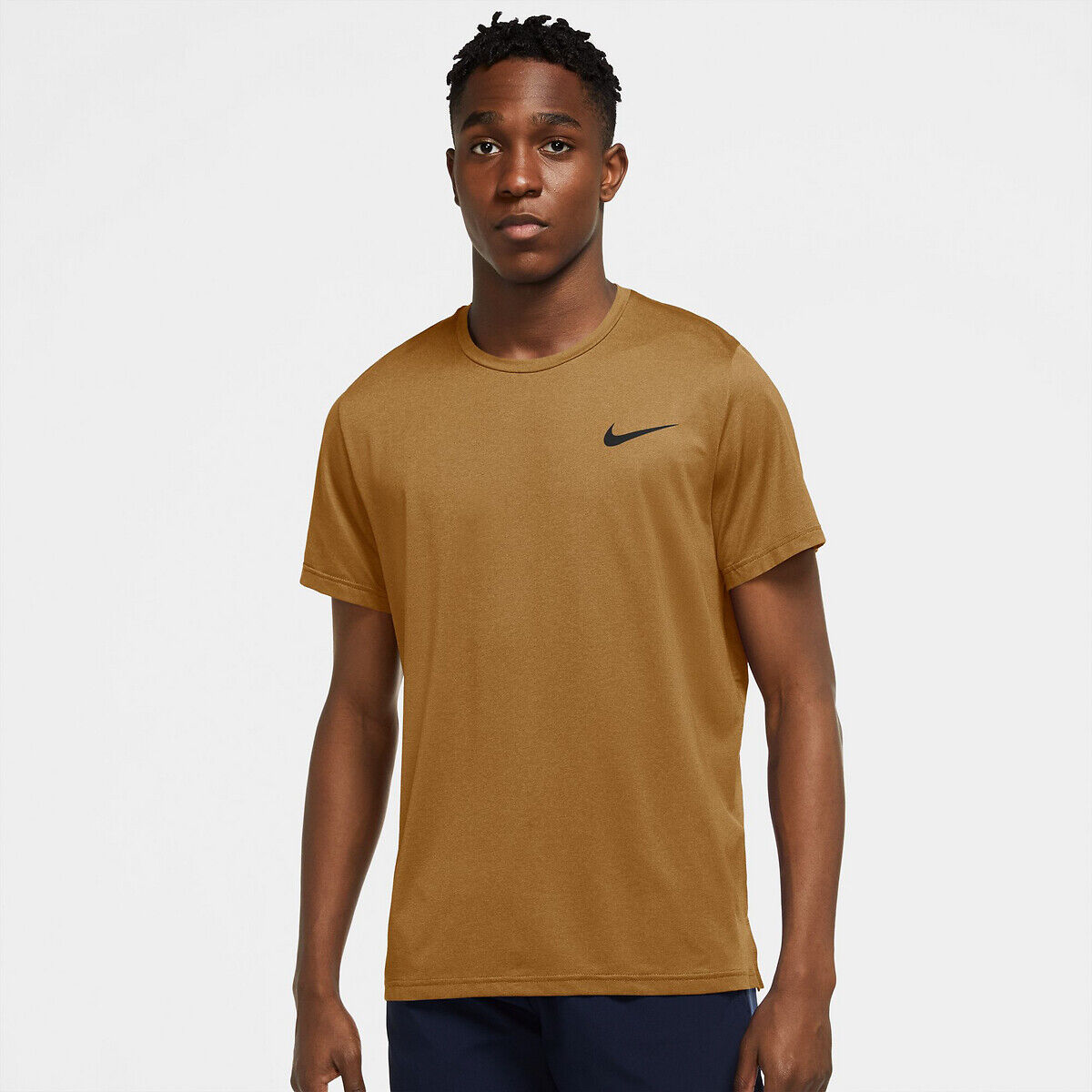 NIKE Sport-Shirt Pro dri fit, kurze Ärmel SCHWARZ