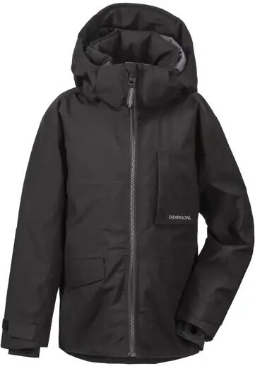 Didriksons Luke Boys Snow Jacke (Schwarz)