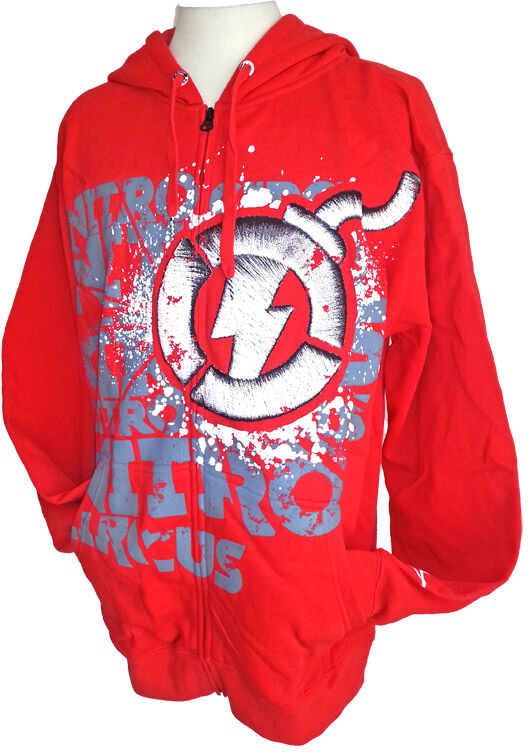 Alpinestars Stitch Out Zip Fleece Kapuzenpullover L Rot