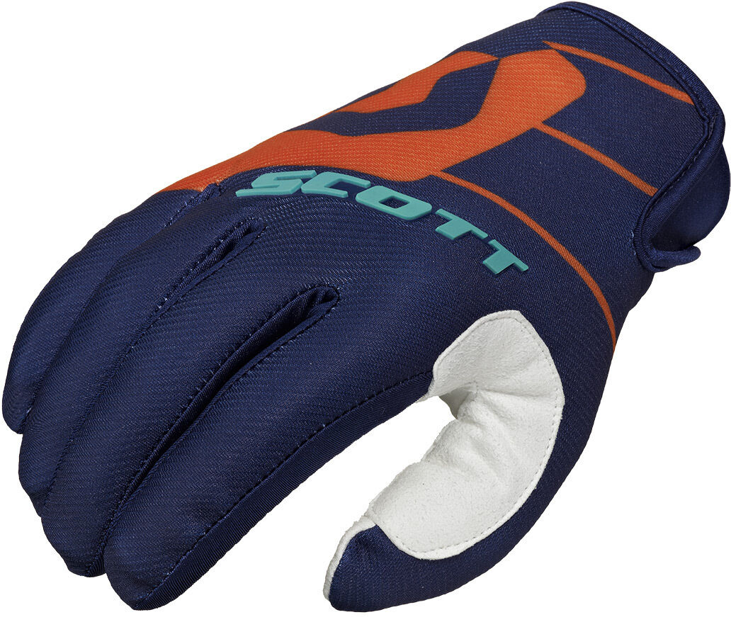 Scott 350 Race MX Handschuhe 2016 S Blau Orange