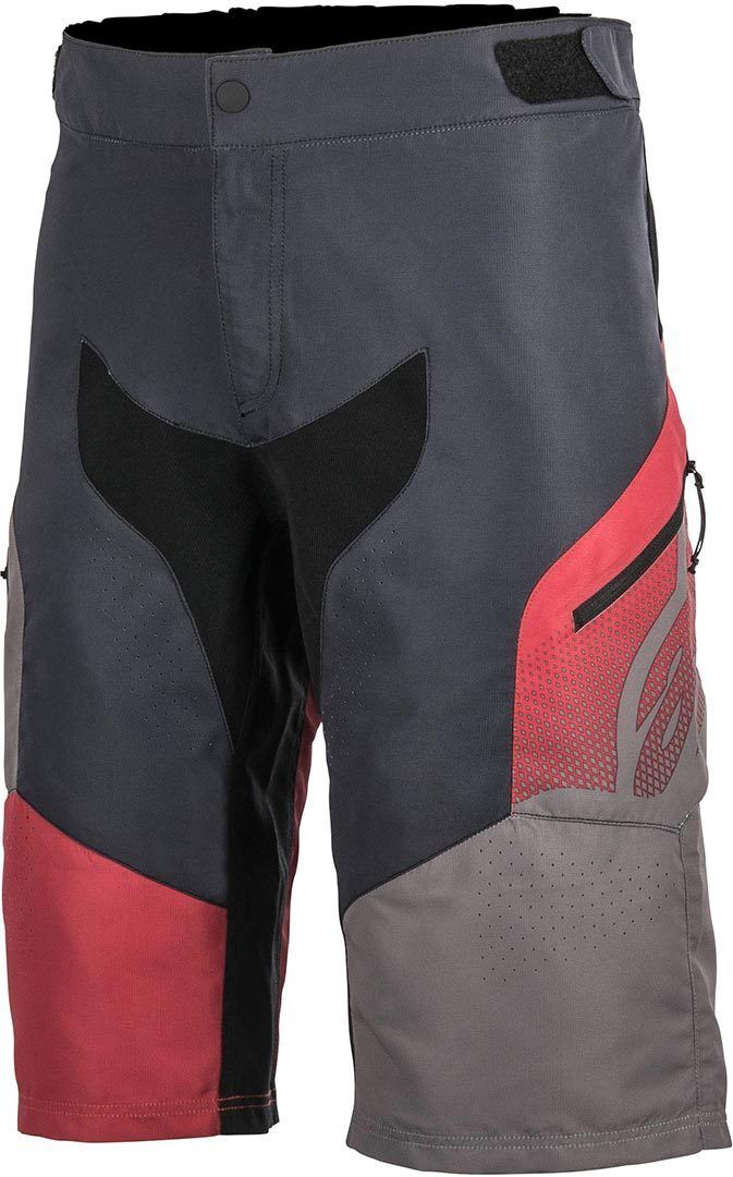 Alpinestars Predator Fahrradshorts 28 Schwarz Grau Rot