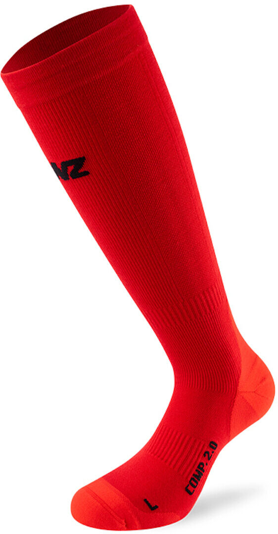 Lenz Compression 2.0 Merino Socken L Rot