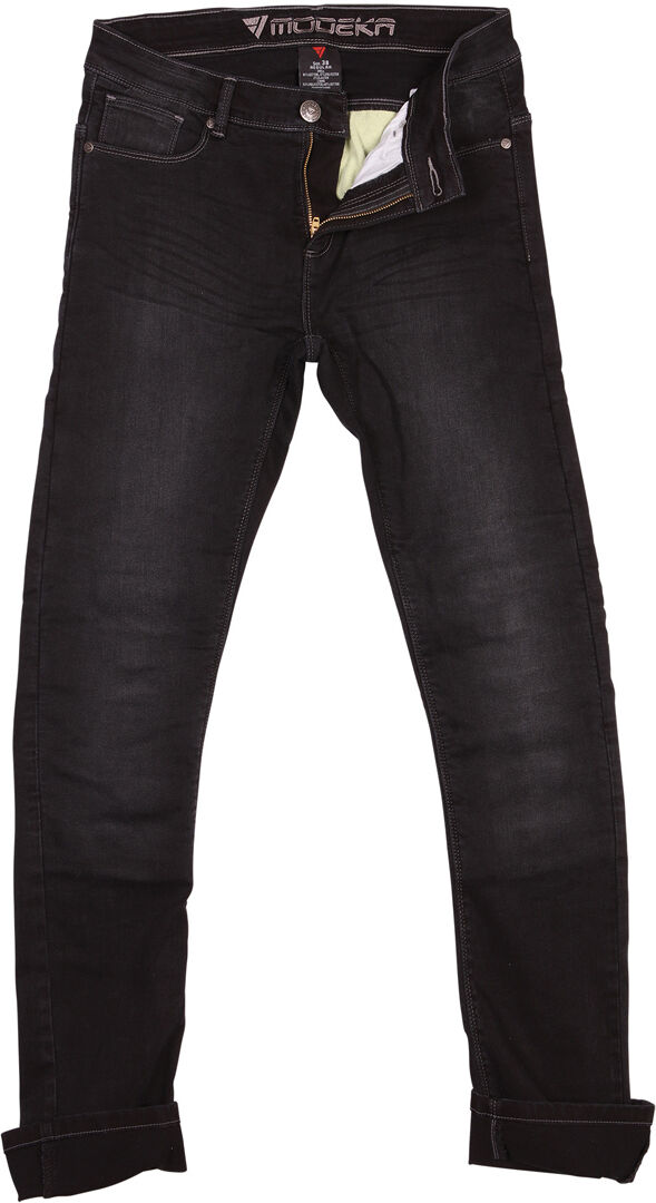 Modeka Abana Damen Motorradjeans 36 Schwarz