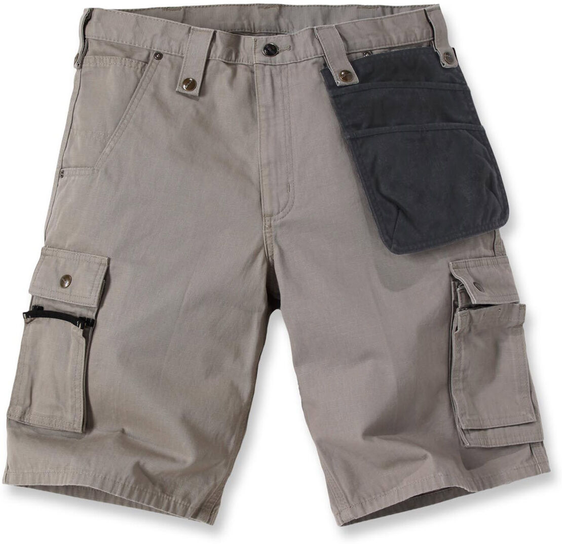 Carhartt Multi Pocket Ripstop Shorts 38 Grau