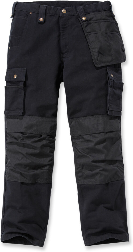 Carhartt Multi Pocket Washed Duck Hose 36 Schwarz