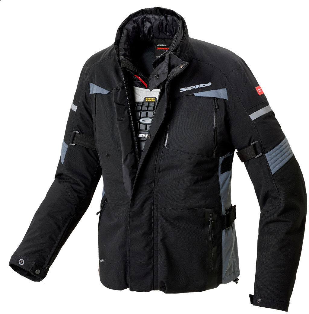 Spidi Tour Evo H2Out Motorrad Textiljacke 2XL Schwarz