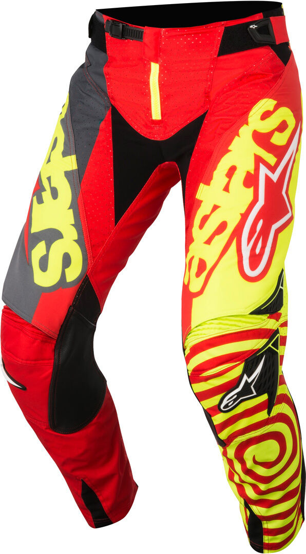 Alpinestars Techstar Venom 2018 Motocross Hose 28 Rot Gelb