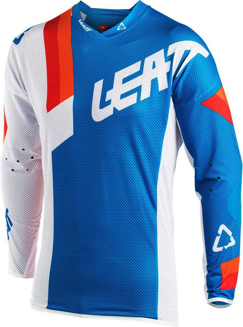 Leatt GPX 5.5 Ultraweld Jersey S Weiss Blau