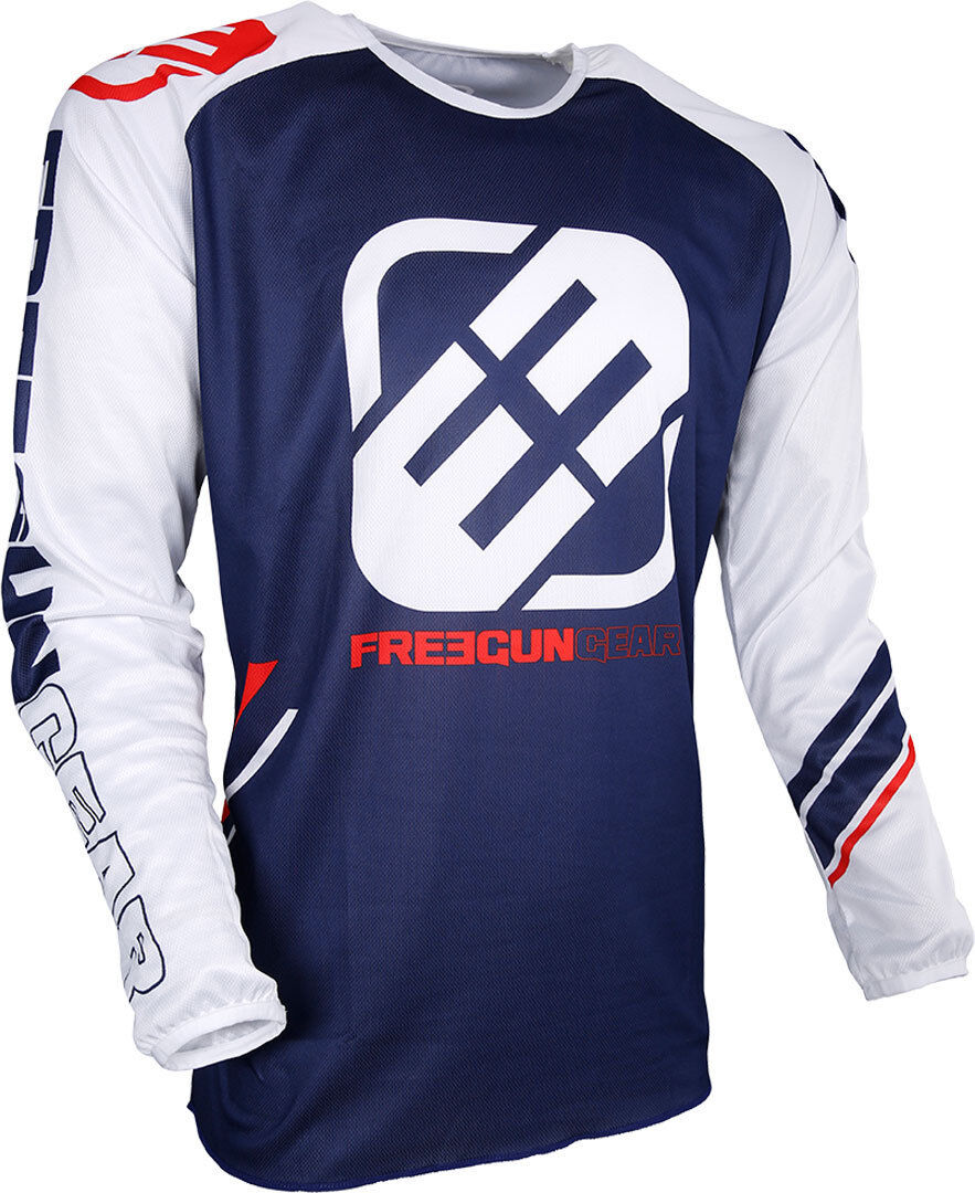 Freegun Devo College Jersey XL Rot Blau