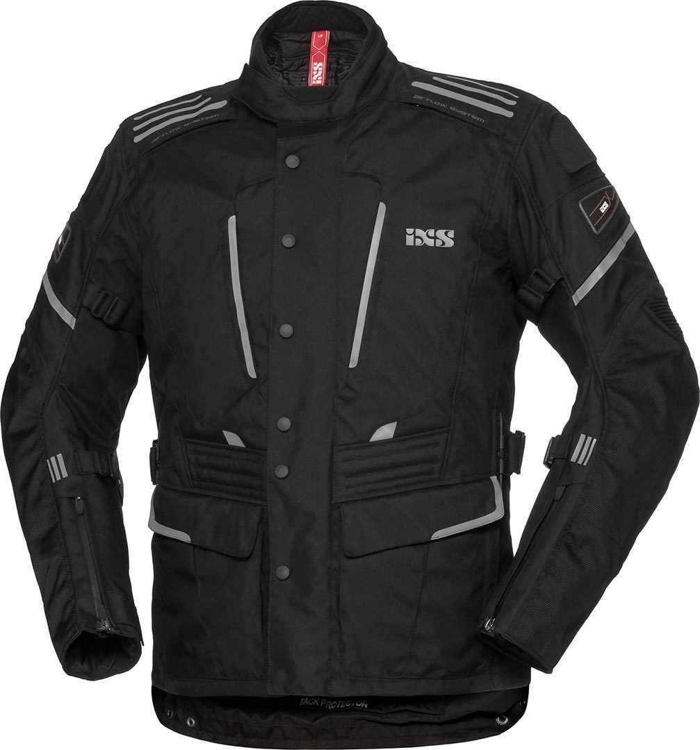 IXS X-Tour Powells-ST Motorrad Textiljacke 3XL Schwarz