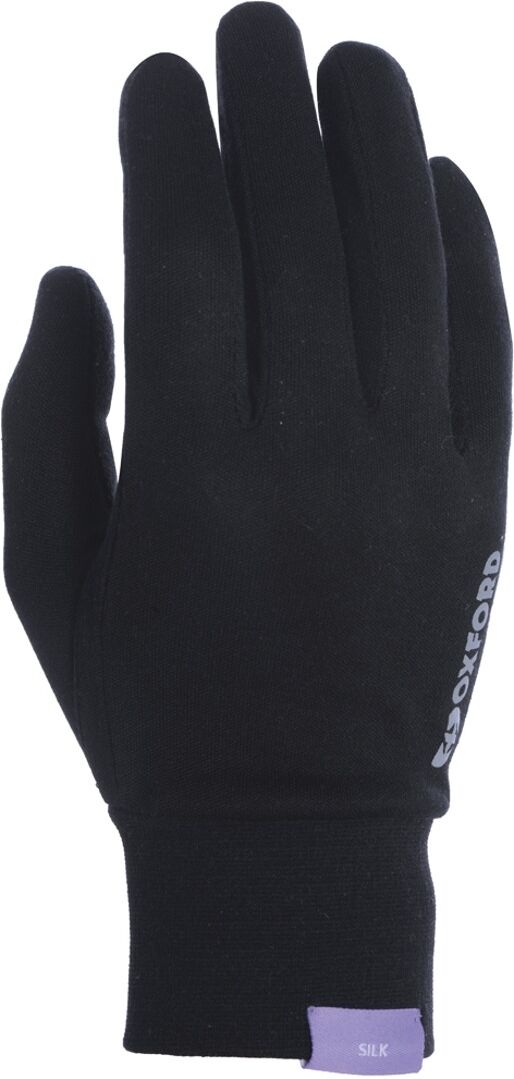 Oxford Deluxe Silky Handschuhe L XL Schwarz