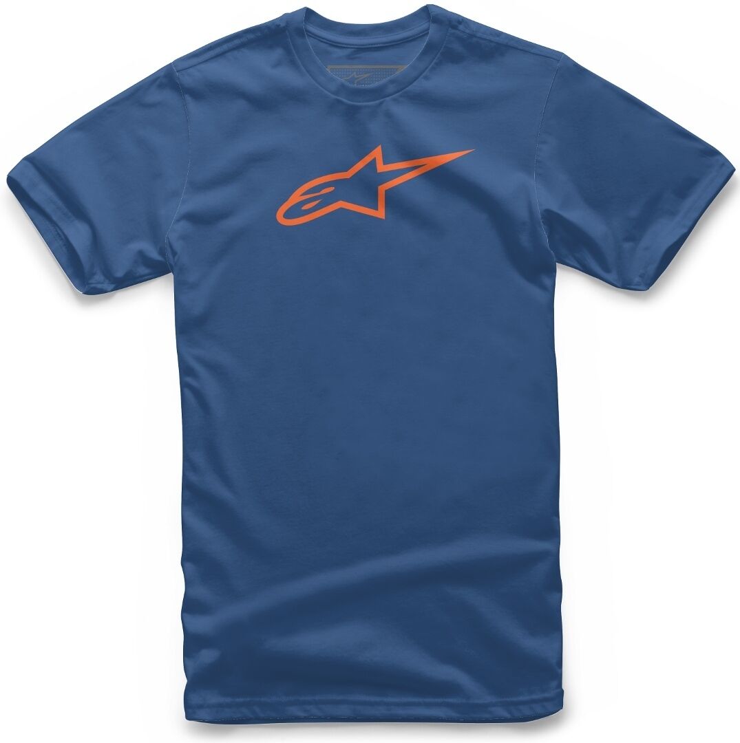 Alpinestars Ageless Tee Kinder T-Shirt XS Blau Orange