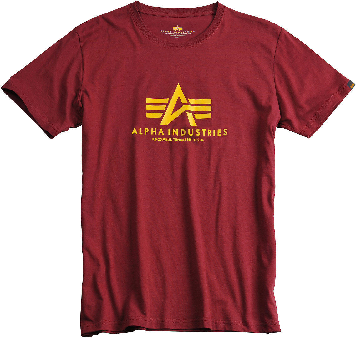 Alpha Industries Basic T-Shirt 2XL Rot