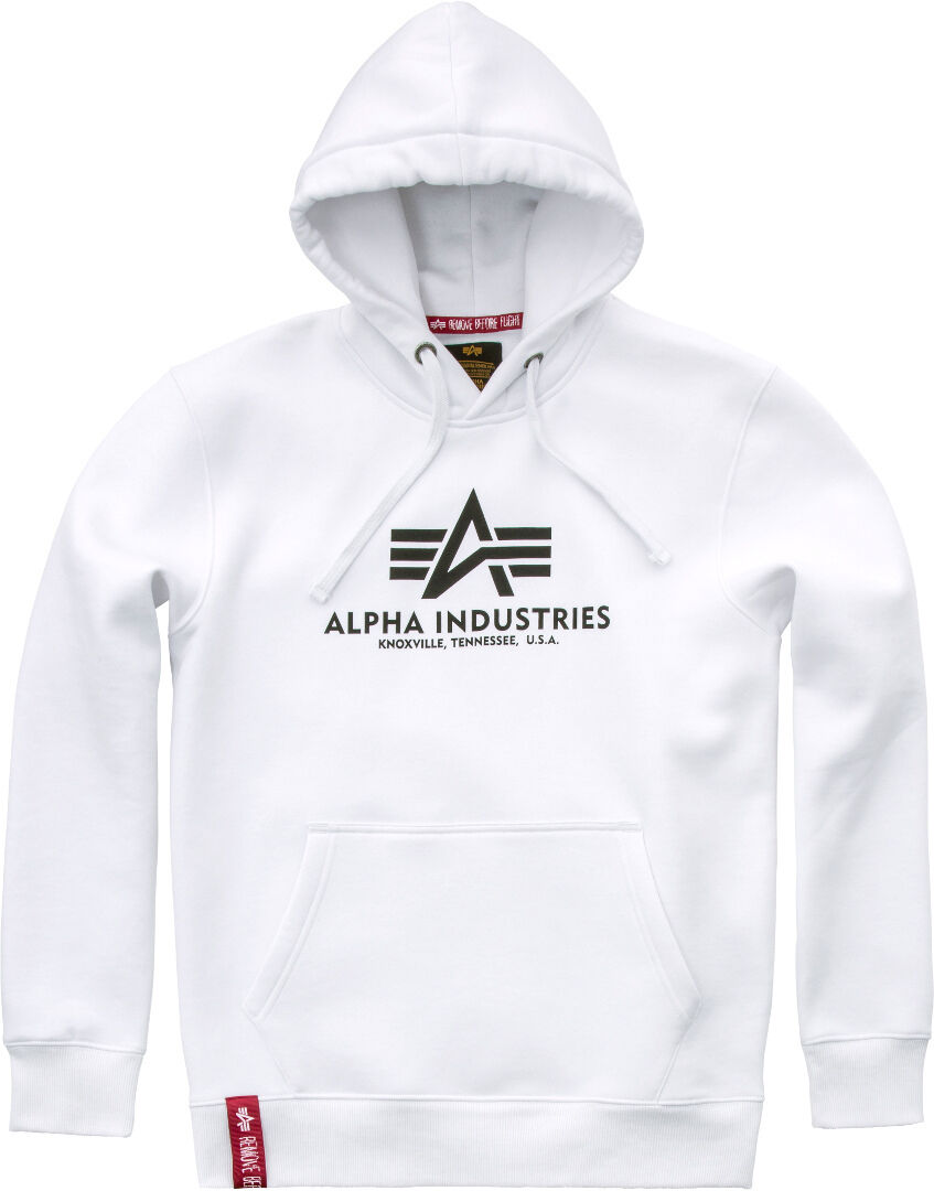 Alpha Industries Basic Hoodie 4XL Weiss