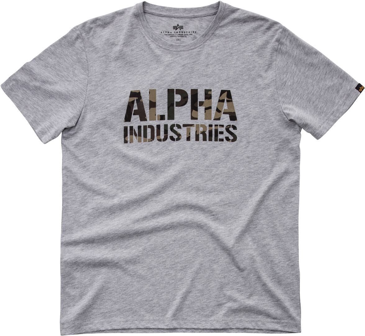 Alpha Industries Camo Print T-Shirt XL Grau