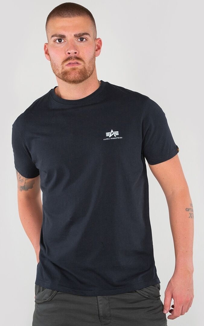 Alpha Industries Basic T Small Logo T-Shirt S Blau