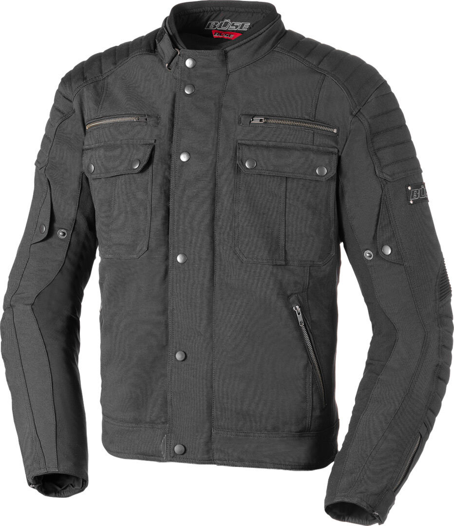 Büse Carson Motorrad Textiljacke 2XL Schwarz