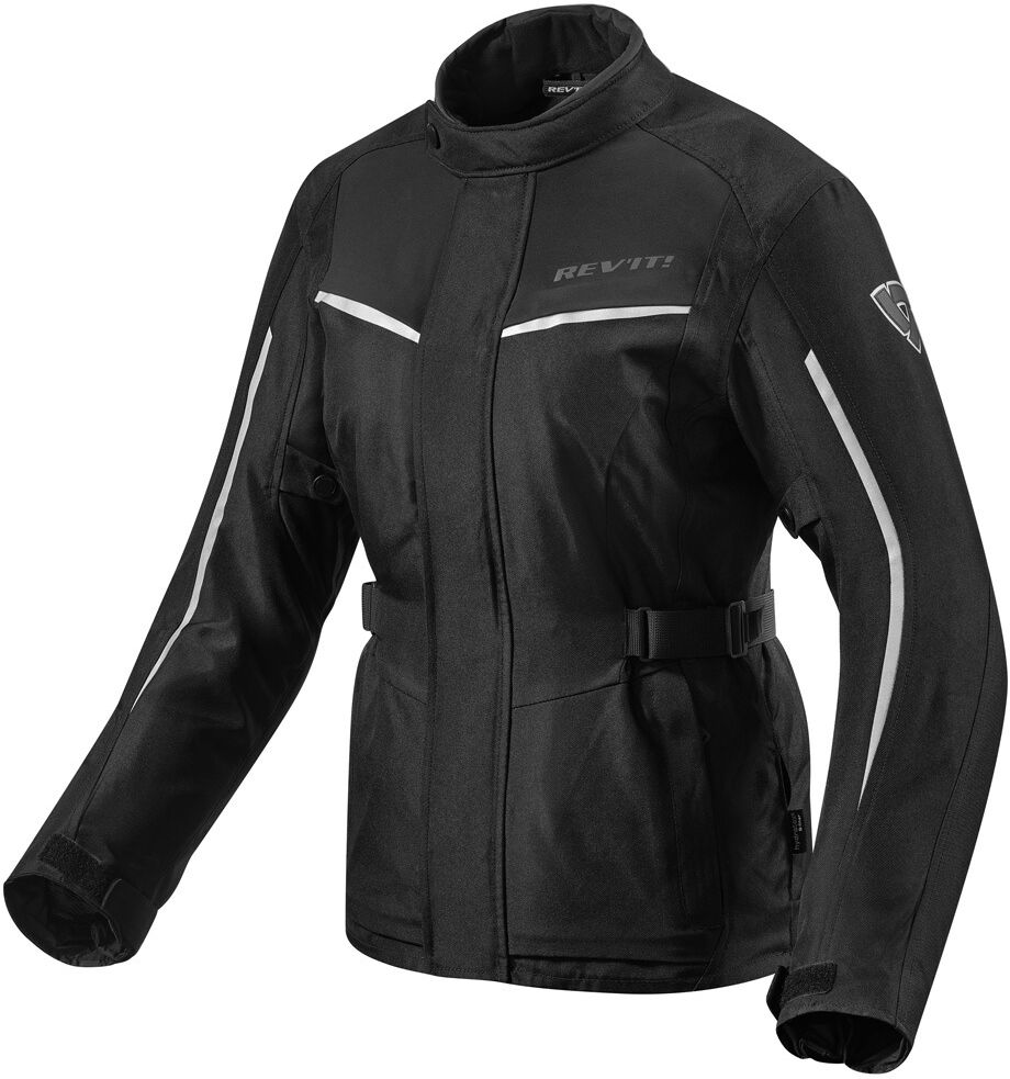 Revit Voltiac 2 Damen Motorrad Textiljacke 44 Schwarz Silber