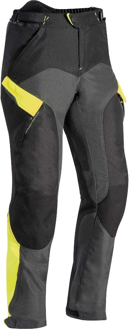 Ixon Crosstour 2 PT Motorrad Textilhose 2XL Schwarz Gelb