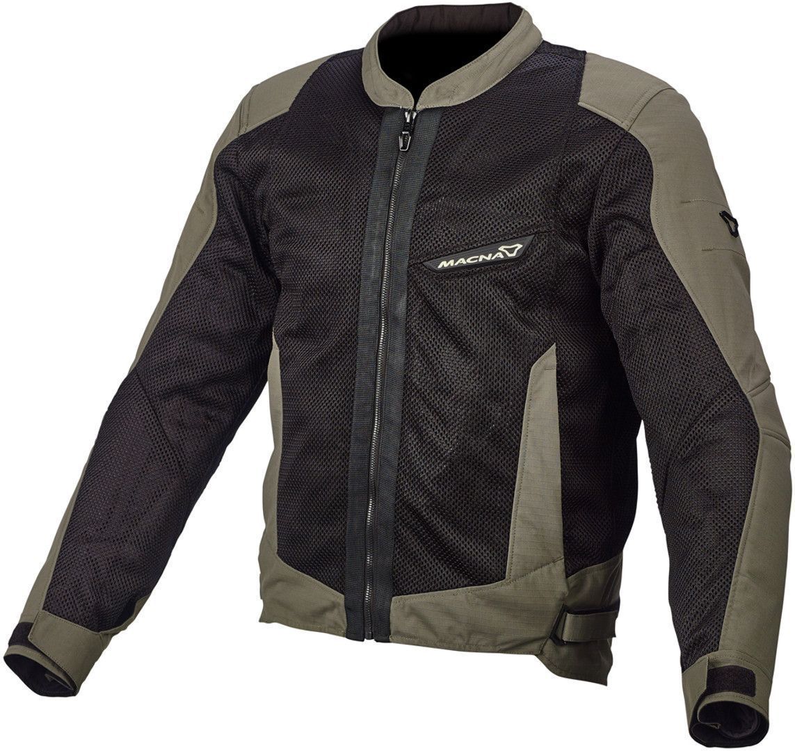 Macna Velocity Motorrad Textiljacke XS Schwarz Grün