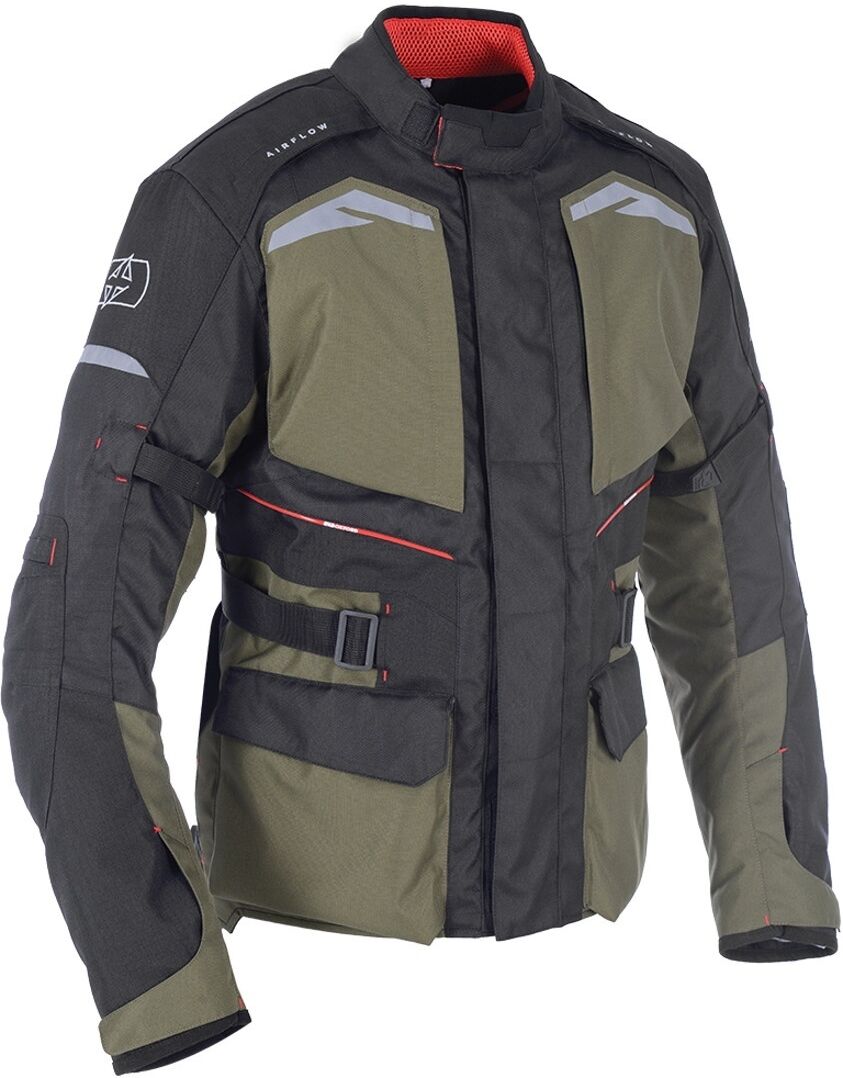 Oxford Quebec Motorrad Textiljacke S Grün