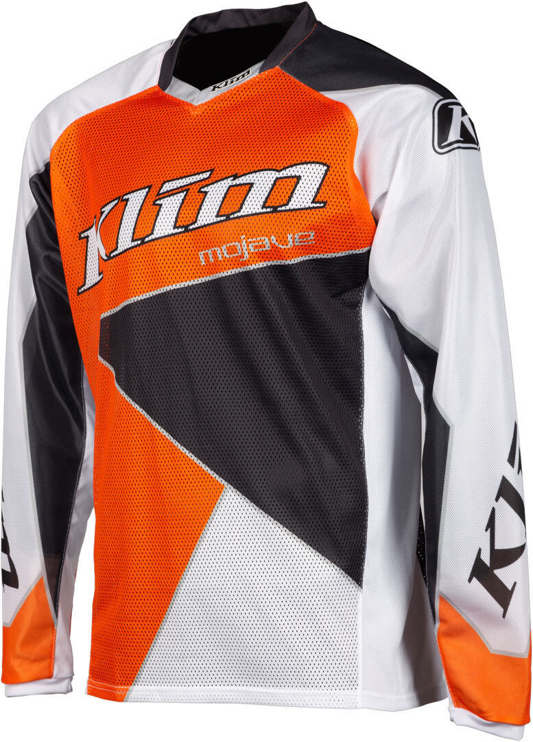 Klim Mojave 2019 Motocross Jersey S Grau Orange