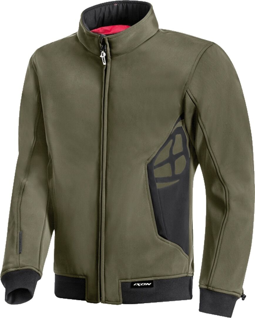 Ixon Camden Motorrad Textiljacke L Grün Braun