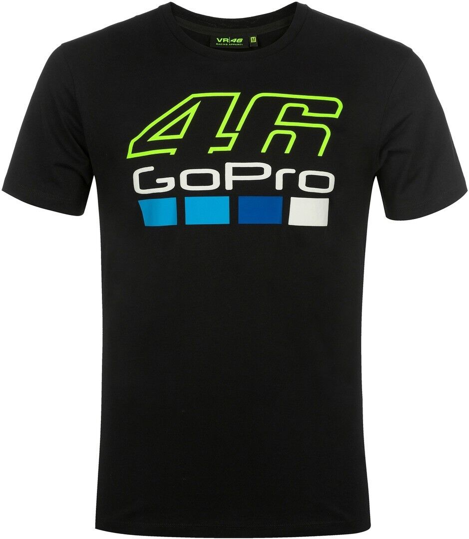 VR46 GoPro T-Shirt S Schwarz