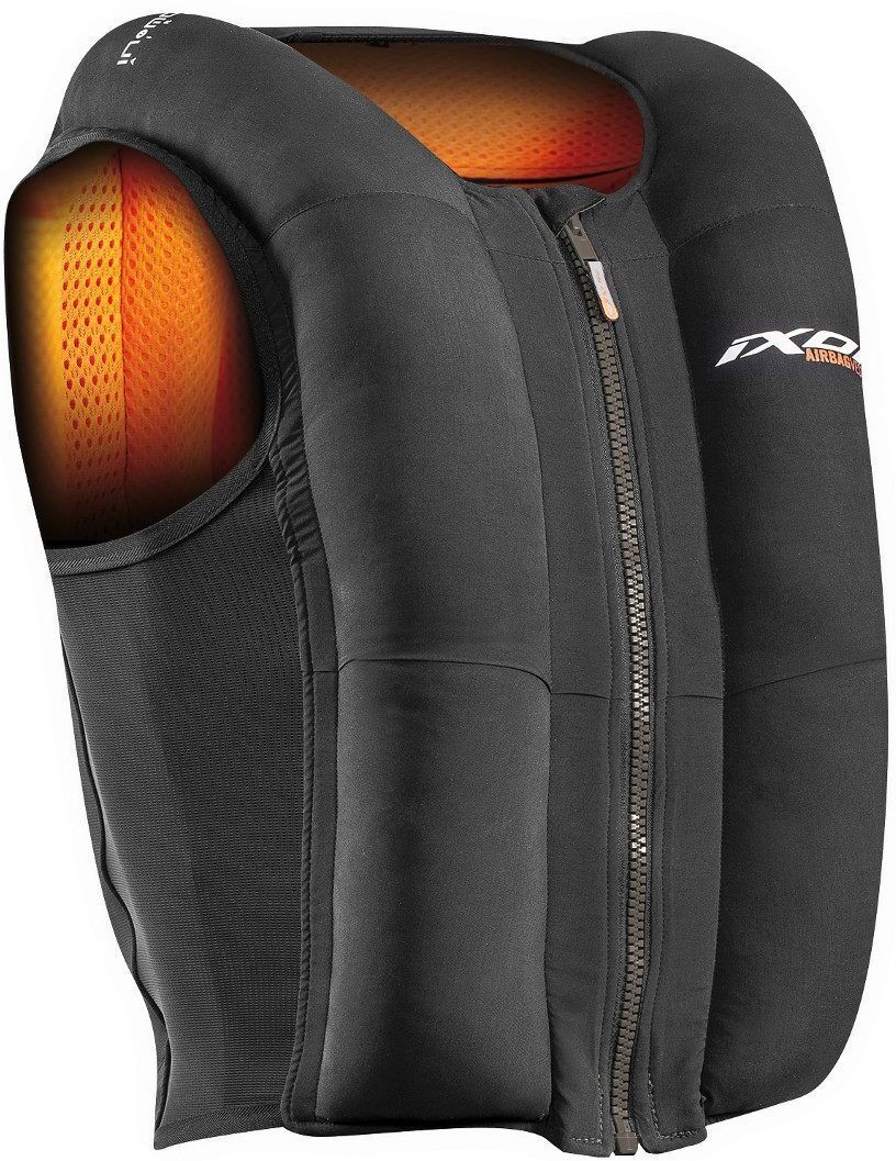 Ixon IX-Airbag U03 Airbag Weste M Schwarz Orange