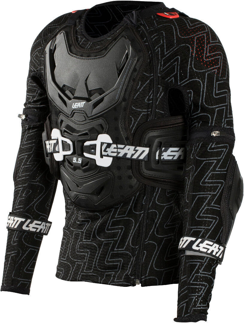 Leatt Body Protector 5.5 Kinder Motocross Protektorenshirt S M Schwarz