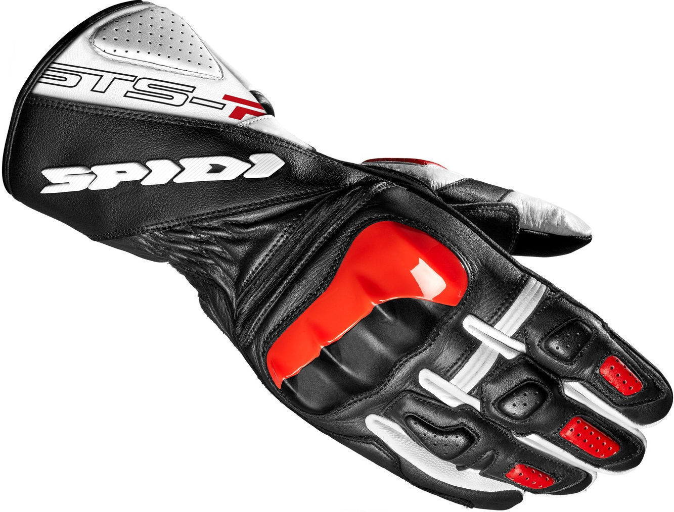 Spidi STS-R2 Motorradhandschuhe 2XL Schwarz Rot