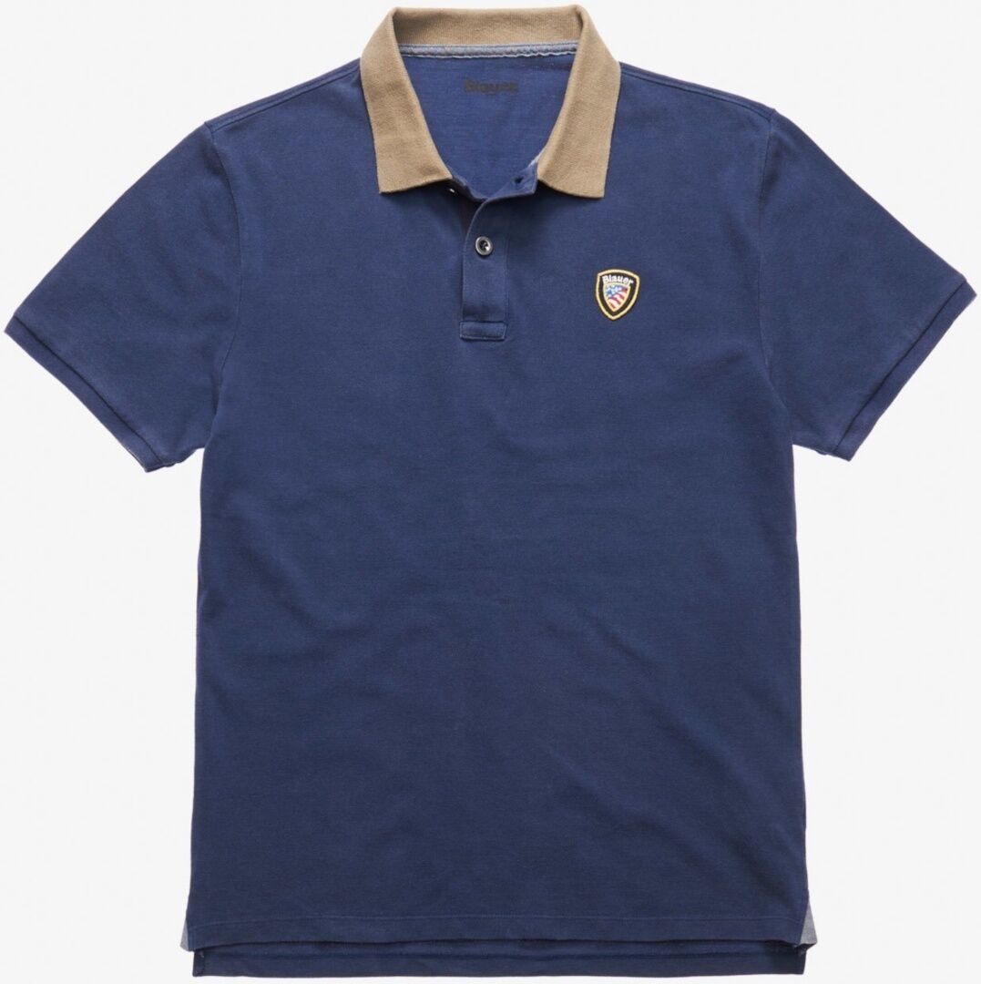 Blauer USA Vintage Poloshirt S Blau