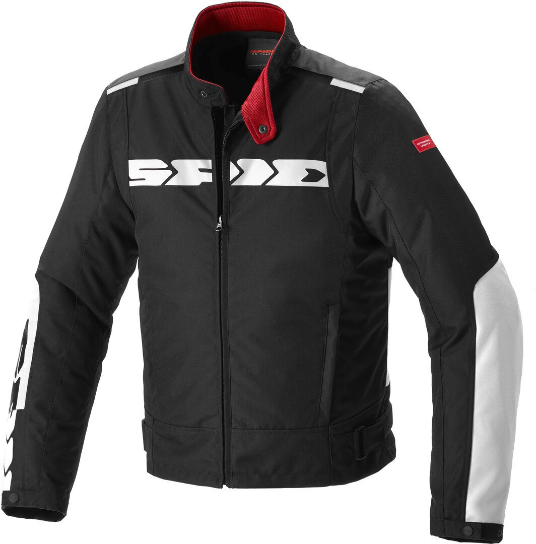 Spidi Solar H2Out Motorrad Textiljacke XL Schwarz Weiss