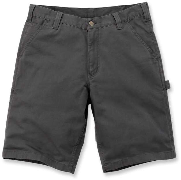 Carhartt Rigby Dungaree Shorts 32 Schwarz Grau