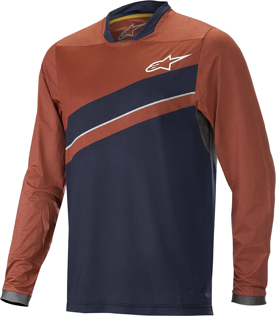 Alpinestars Alps 8.0 LS Fahrrad Jersey L Rot Blau