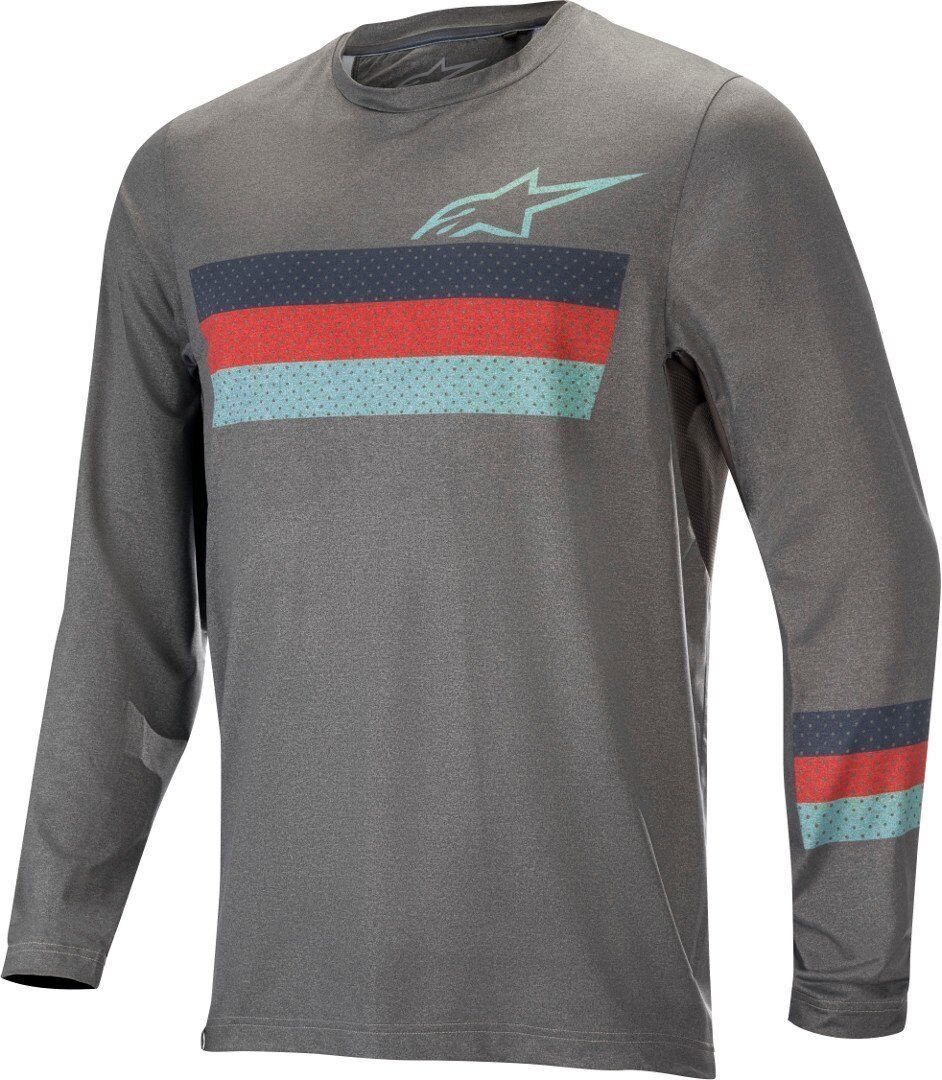 Alpinestars Alps 6.0 LS Fahrrad Jersey S Grau Rot